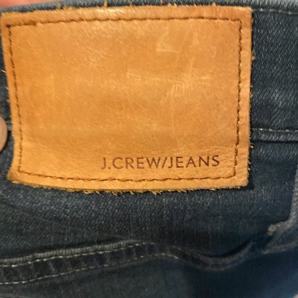 Women’s J.Crew, dark blue denim high-rise toothpick jeans size 33 - Picture 6 of 9